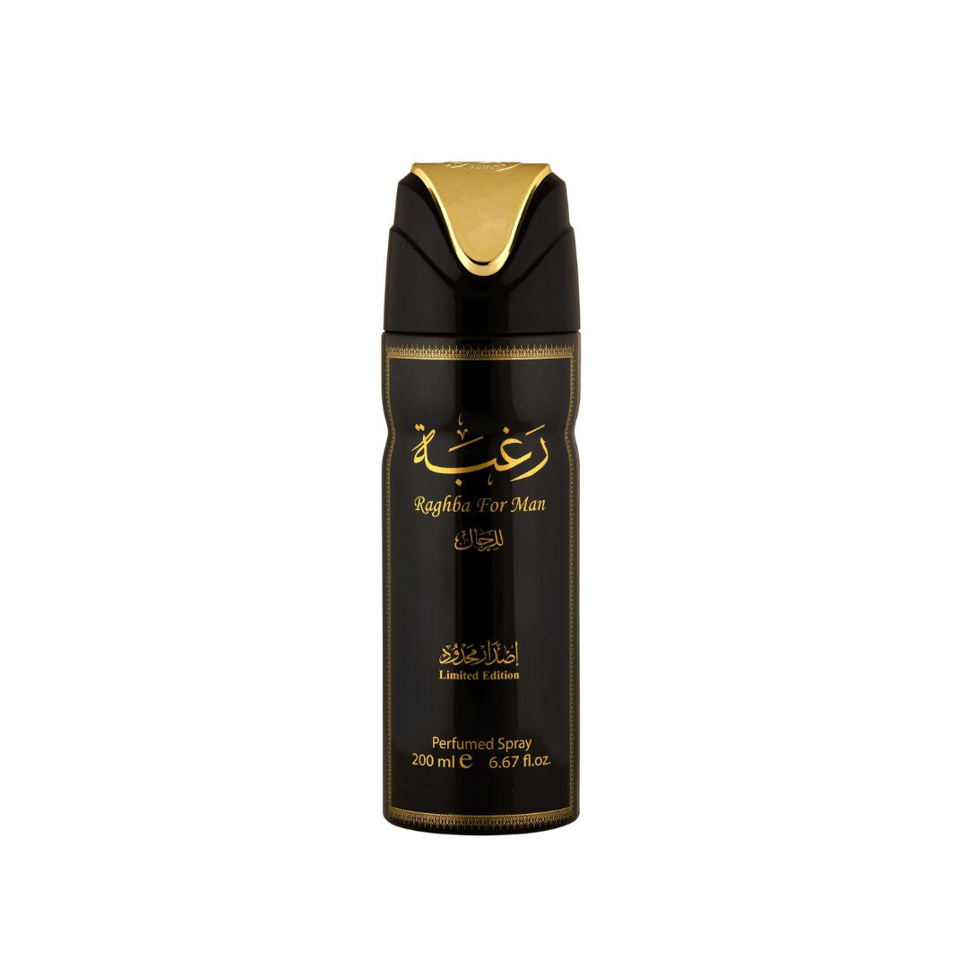 Lattafa Raghba For Man Body Spray 200 ML