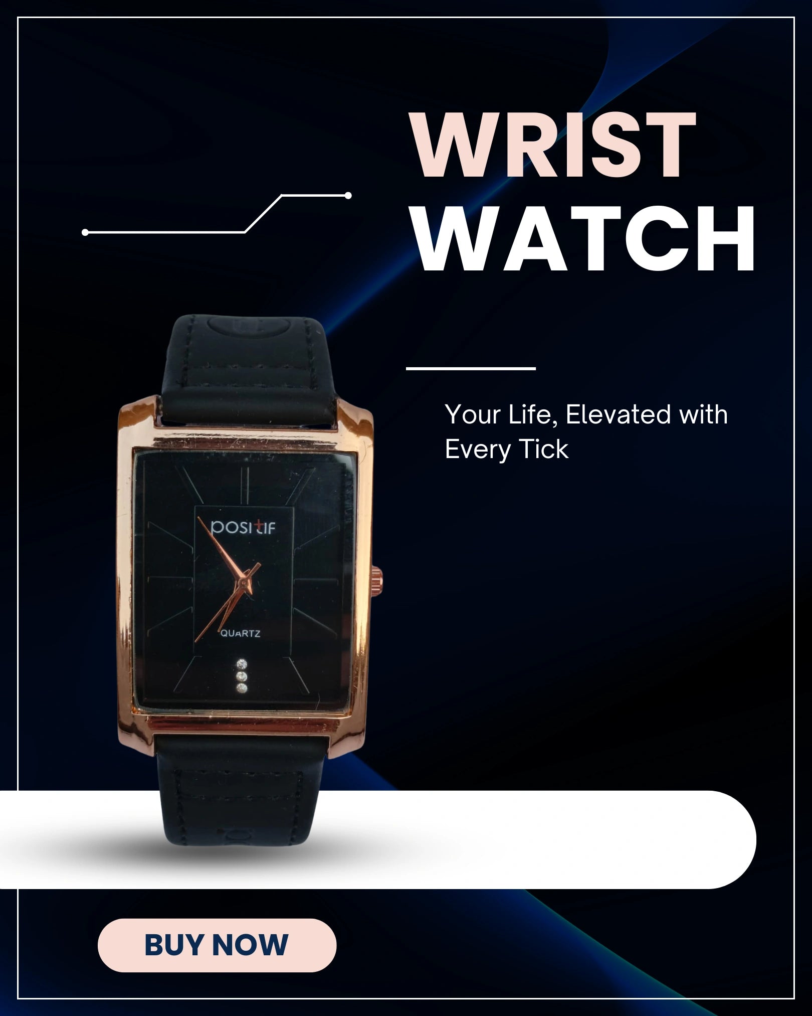 Positif - Unisex Chic – Watch Designed for Everyone