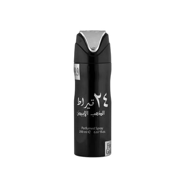 Lattafa 24 Carat White Gold Body Spray 200 ML